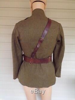 WW1 UNIFORM GROUPING 88th DIVISION 349th INFANTRY. COMPANY D. NAMED