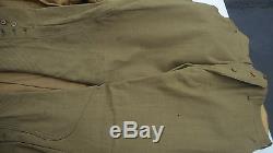 WW1 USMC Enlisted Mans Tunic Sgt Stripes US National Army Quater Master