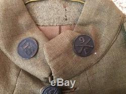 WW1 US ARMY 2ND BN. 2ND INFANTRY DIVISION WithBULLION PATCH