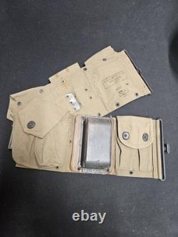 WW1 US ARMY M1918 BAR Gunners Belt With Cup Original