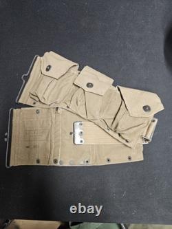 WW1 US ARMY M1918 BAR Gunners Belt With Cup Original