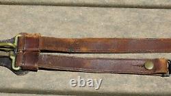 WW1 US ARMY MILITARY Leather GARRISON Belt Sword Hanger M1903