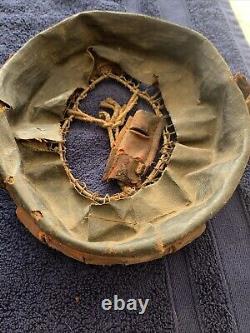 WW1 US ARMY NY 27th INFANTRY DIVISION M1917 HELMET BRODIE DOUGHBOY