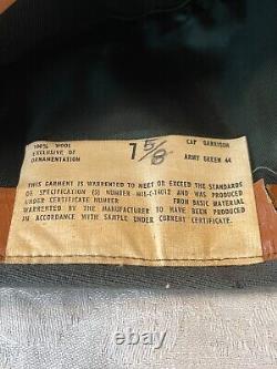 WW1 US ARMY Officer Crush Visor Cap Rosenfield & Garrison- Original