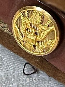 WW1 US ARMY Officer Crush Visor Cap Rosenfield & Garrison- Original