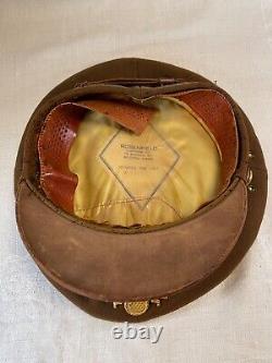 WW1 US ARMY Officer Crush Visor Cap Rosenfield & Garrison- Original