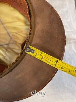 WW1 US ARMY Officer Crush Visor Cap Rosenfield & Garrison- Original