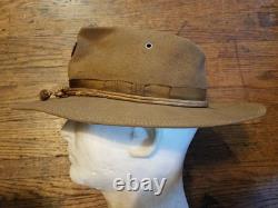 WW1 US Army 1911 Campaign hat (134th. Ohio) 5 Stitch Brim