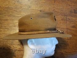 WW1 US Army 1911 Campaign hat (134th. Ohio) 5 Stitch Brim WW1 US Army 1911 Campaign hat (134th. Ohio) 5 Stitch Brim