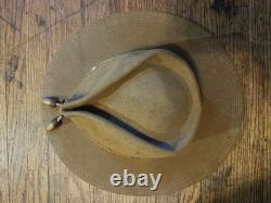 WW1 US Army 1911 Campaign hat (134th. Ohio) 5 Stitch Brim