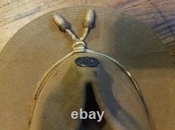 WW1 US Army 1911 Campaign hat (134th. Ohio) 5 Stitch Brim