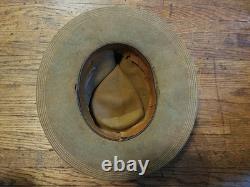 WW1 US Army 1911 Campaign hat (134th. Ohio) 5 Stitch Brim