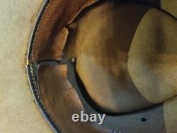 WW1 US Army 1911 Campaign hat (134th. Ohio) 5 Stitch Brim