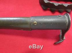 WW1 US Army 1917 A. C. Co Triangular Blade Trench Knife Original Scabbard USGI