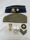 WW1 US Army 33rd Infantry Division Grouping ID'd Caps Dog Tags Medals & Patches