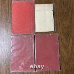 WW1 US Army Artillery Manuals Named Set Of 4