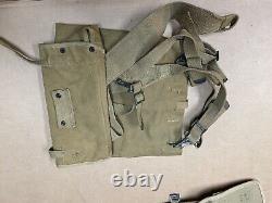 WW1 US Army Canvas Back Pack 1918 Dated