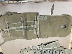 WW1 US Army Canvas Back Pack 1918 Dated