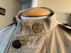 WW1 US Army Dough Boy Summer Khaki Jacket US National Army Lima Company Collars