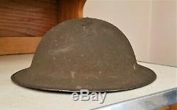 WW1 US Army Helmet ORIGINAL Doughboy w LINER and chin strap