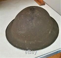 WW1 US Army Helmet ORIGINAL Doughboy w LINER and chin strap