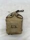 WW1 US Army Mounted Cavalry Canteen With Leather Hanger Strap GG615