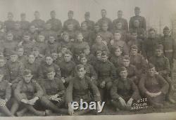 WW1 US Army Rainbow 42nd Division 166th Regiment Large Photo Framed NEW PRICE