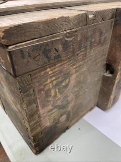 WW1 US Army Russian Rare Wooden Crate Era Extremely Rare Must See