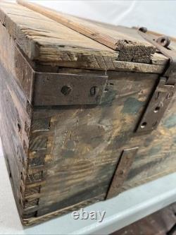WW1 US Army Russian Rare Wooden Crate Era Extremely Rare Must See