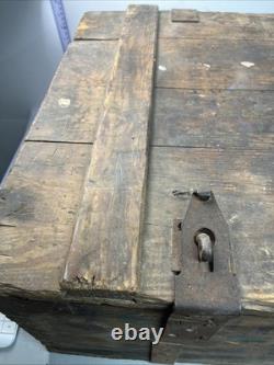 WW1 US Army Russian Rare Wooden Crate Era Extremely Rare Must See