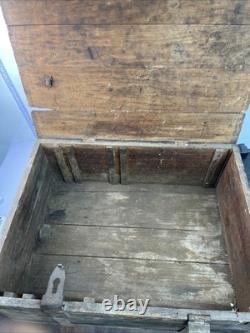 WW1 US Army Russian Rare Wooden Crate Era Extremely Rare Must See