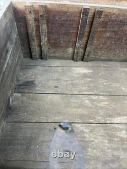 WW1 US Army Russian Rare Wooden Crate Era Extremely Rare Must See