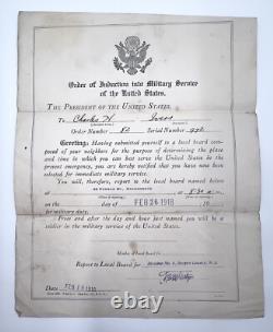WW1 US Army Sergeant Soldier Dog Tags Papers Lot Enlistment Discharge Promotion