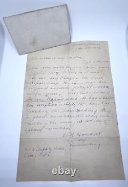 WW1 US Army Sergeant Soldier Dog Tags Papers Lot Enlistment Discharge Promotion