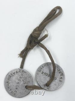 WW1 US Army Sergeant Soldier Dog Tags Papers Lot Enlistment Discharge Promotion