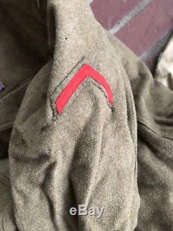 WW1 US Infantry Division Uniform 23rd Lot Leg Wraps, Coat, Pants