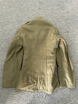 WW1 US United States Army Machine Gunner Jacket With Patches, Under Shirt & Pants