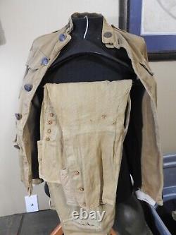 WW1 U. S. Uniform Tunic Trousers 90th Div 344th Field Artillery Regiment E Co