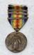 WW1 VICTORY MEDAL 3 CAMPAIGN BARS Vintage Military Memorabilia World War One