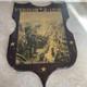 WW1 Verdun 1916 Trench Art Plaque French Poilus Photo Antique War Relic