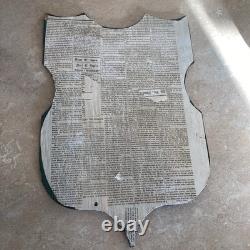 WW1 Verdun 1916 Trench Art Plaque French Poilus Photo Antique War Relic