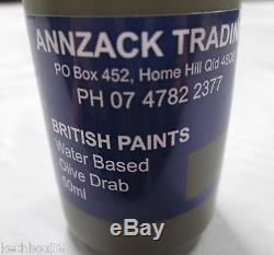 WW1 WW2 British Australian Olive drab paint