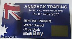 WW1 WW2 British Australian Olive drab paint