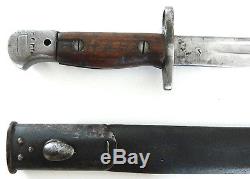 WW1 & WW2 British / Australian Patt. 1907 Sword Bayonet 14th Light Horse Marked