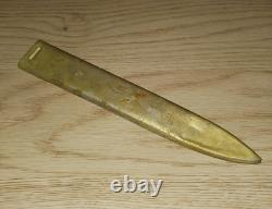 WW1 WW2 French Au-lion 1918 US Army Metal Scabbard Only DAMAGED