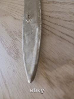 WW1 WW2 French Au-lion 1918 US Army Metal Scabbard Only DAMAGED WW1 WW2 French Au-lion 1918 US Army Metal Scabbard Only DAMAGED