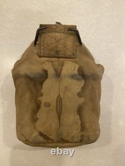 WW1 WW2 USMC P1912 Canteen Set. 1918 Dated Canteen And Cup