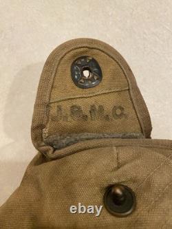 WW1 WW2 USMC P1912 Canteen Set. 1918 Dated Canteen And Cup