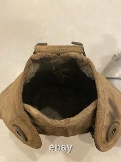 WW1 WW2 USMC P1912 Canteen Set. 1918 Dated Canteen And Cup