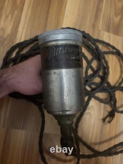 WW1 WWI Era Ornate Military Aircraft Pittsburgh Dirigible Searchlight Spotlight